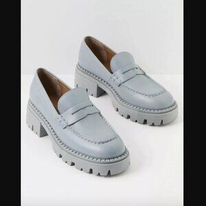 New Free People Lyra Lug Sole Loafers Size 9 MSRP: $148